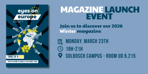 Magazine 41 Launch Event -  THE EU PLAYING ITS CARDS AT THE GLOBAL TABLE