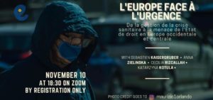 L’Europe face à l’urgence : de la gestion de la crise sanitaire à la menace de l’Etat de droit en Europe occidentale et centrale @ Zoom